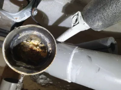 Verstopping kruipruimte 