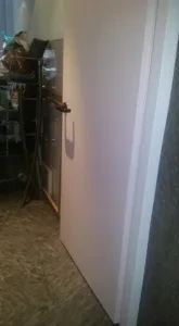 Reparatie paneel deur